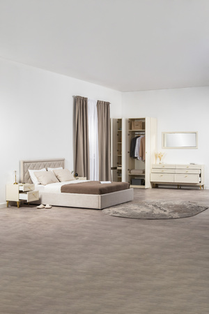 Шкаф двустворчатый Марион 16.340.02 слоновая кость С341 PE, слоновая кость 6898 ПВХ